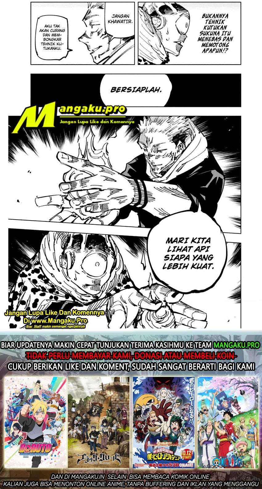 Dilarang COPAS - situs resmi www.mangacanblog.com - Komik jujutsu kaisen 115 - chapter 115 116 Indonesia jujutsu kaisen 115 - chapter 115 Terbaru 18|Baca Manga Komik Indonesia|Mangacan