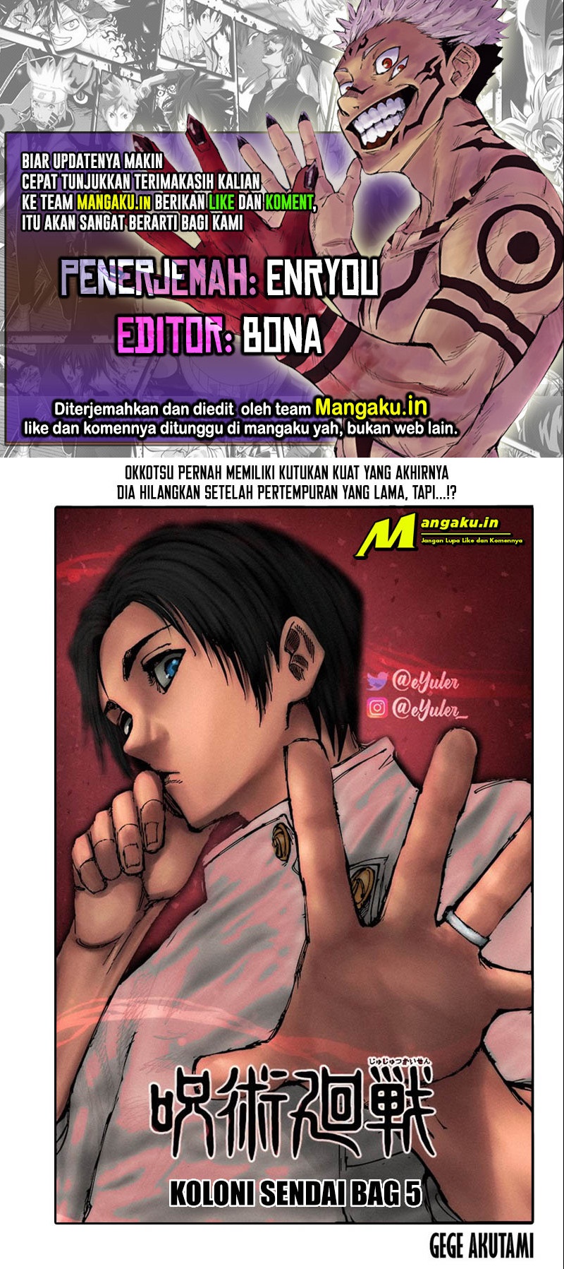 Dilarang COPAS - situs resmi www.mangacanblog.com - Komik jujutsu kaisen 178 - chapter 178 179 Indonesia jujutsu kaisen 178 - chapter 178 Terbaru 0|Baca Manga Komik Indonesia|Mangacan