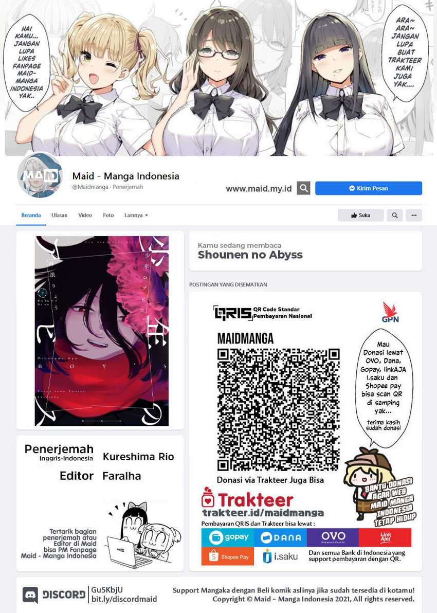 Dilarang COPAS - situs resmi www.mangacanblog.com - Komik shounen no abyss 107 - chapter 107 108 Indonesia shounen no abyss 107 - chapter 107 Terbaru 1|Baca Manga Komik Indonesia|Mangacan