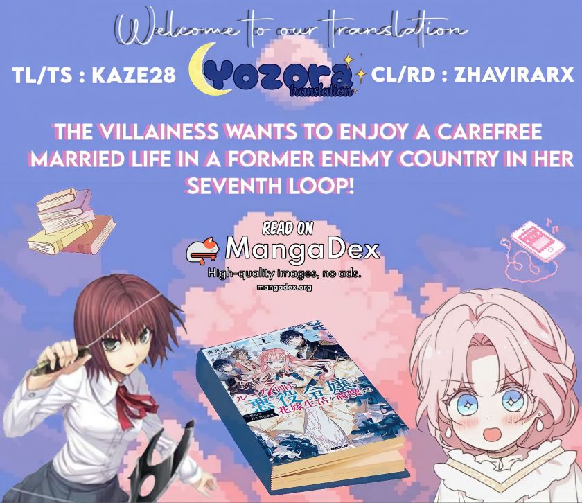 Dilarang COPAS - situs resmi www.mangacanblog.com - Komik the villainess wants to enjoy a carefree married life in a former enemy country in her seventh loop 017.5 - chapter 17.5 18.5 Indonesia the villainess wants to enjoy a carefree married life in a former enemy country in her seventh loop 017.5 - chapter 17.5 Terbaru 0|Baca Manga Komik Indonesia|Mangacan