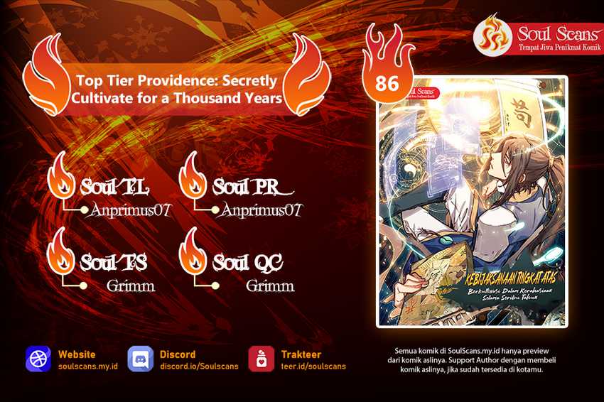 Dilarang COPAS - situs resmi www.mangacanblog.com - Komik top tier providence secretly cultivate for a thousand years 086 - chapter 86 87 Indonesia top tier providence secretly cultivate for a thousand years 086 - chapter 86 Terbaru 0|Baca Manga Komik Indonesia|Mangacan