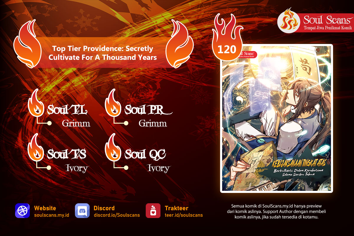 Dilarang COPAS - situs resmi www.mangacanblog.com - Komik top tier providence secretly cultivate for a thousand years 120 - chapter 120 121 Indonesia top tier providence secretly cultivate for a thousand years 120 - chapter 120 Terbaru 0|Baca Manga Komik Indonesia|Mangacan