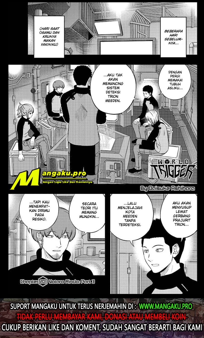 Dilarang COPAS - situs resmi www.mangacanblog.com - Komik world trigger 201 - chapter 201 202 Indonesia world trigger 201 - chapter 201 Terbaru 1|Baca Manga Komik Indonesia|Mangacan